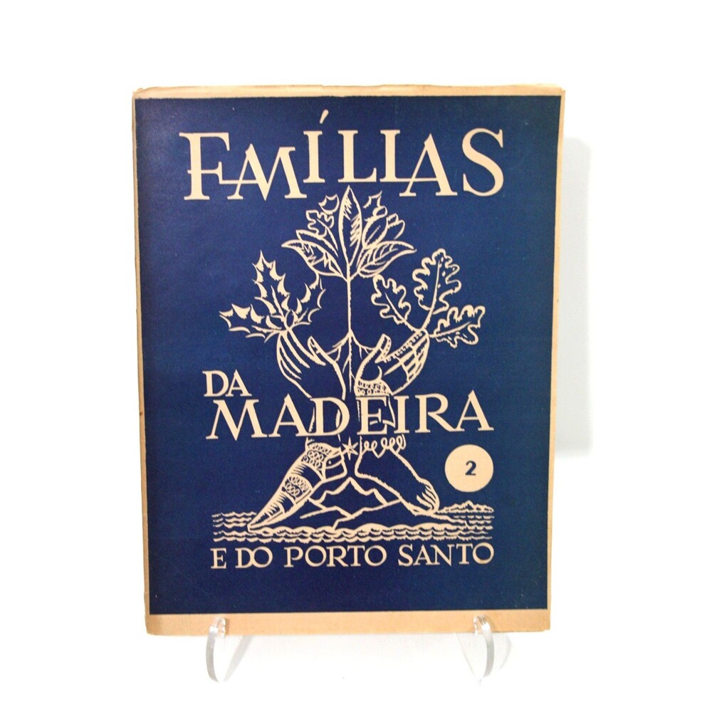Famillas da Madeira Porto Santo Vol 2 Genealogy Family History Portugal Book